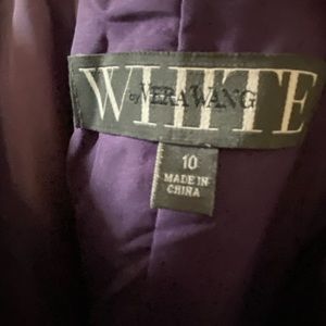 Vera Wang White bridesmaid dress